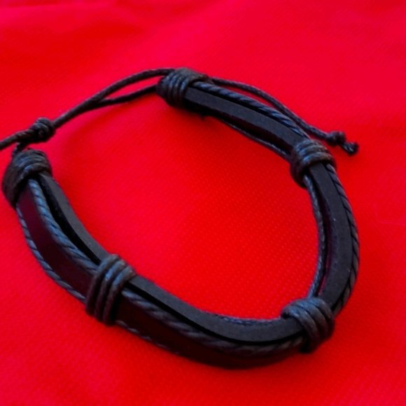 Genuine Leather Bracelet #2 - Picture 2 of 6